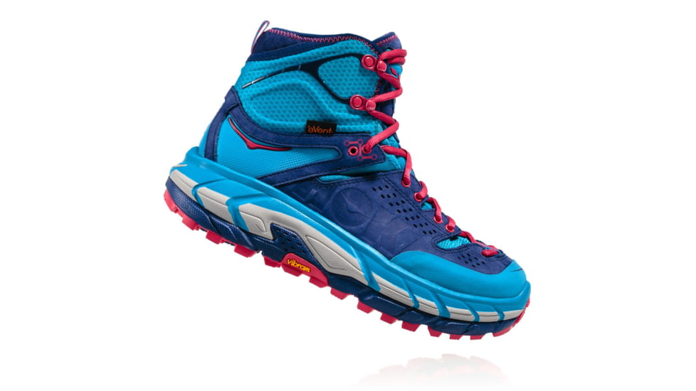 Hoka Womens Tor Ultra Hi WP Hiking Shoe, Blue Jewel/Medieval Blue, 5 US, 1008335-BJMB-5