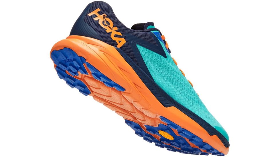 Hoka Zinal Trailrunning Shoes - Mens, Atlantis/Outer Space, 12.5, D, 1119399-AOSP-12.5D