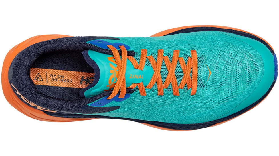 Hoka Zinal Trailrunning Shoes - Mens, Atlantis/Outer Space, 12.5, D, 1119399-AOSP-12.5D