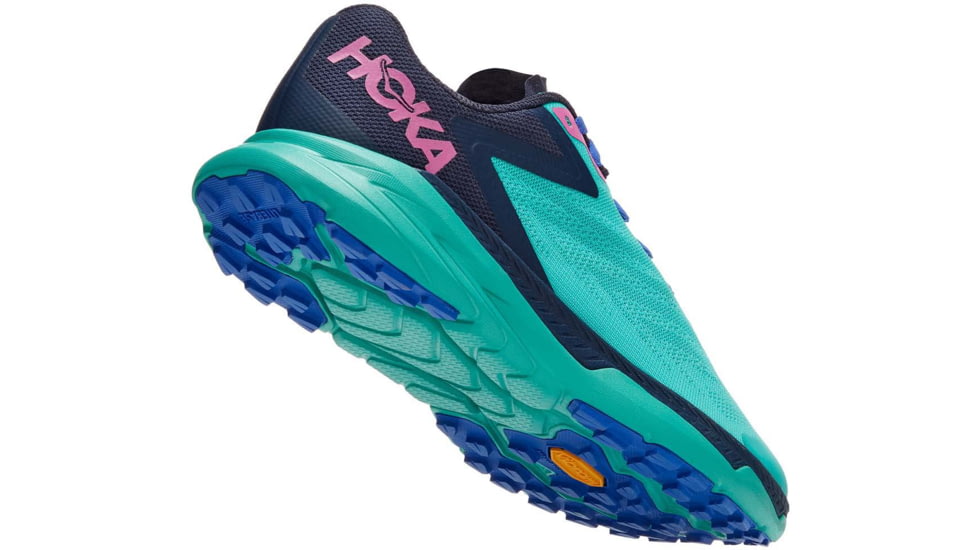 Hoka Zinal Trailrunning Shoes - Womens, Atlantis/Outer Space, 6, B, 1119400-AOSP-06B