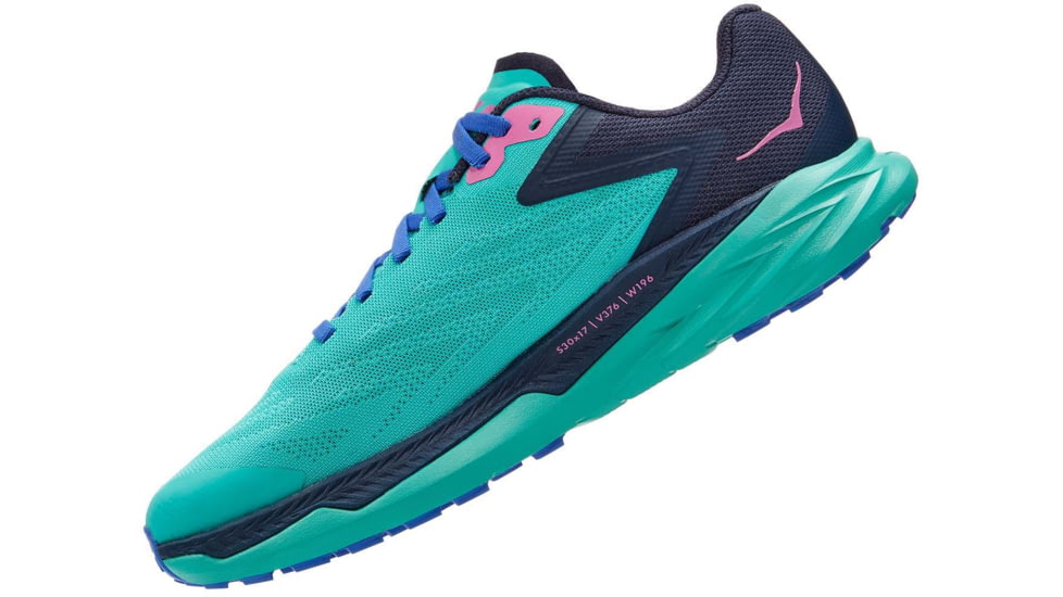 Hoka Zinal Trailrunning Shoes - Womens, Atlantis/Outer Space, 6, B, 1119400-AOSP-06B