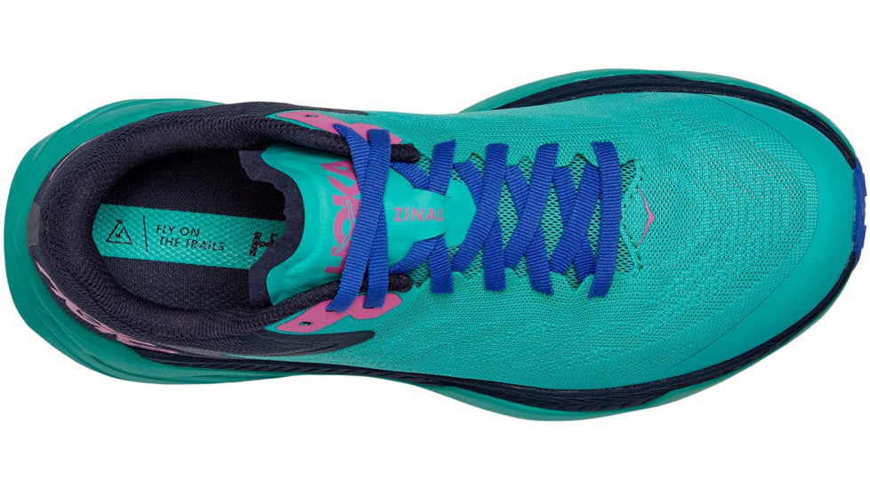 Hoka Zinal Trailrunning Shoes - Womens, Atlantis/Outer Space, 6, B, 1119400-AOSP-06B