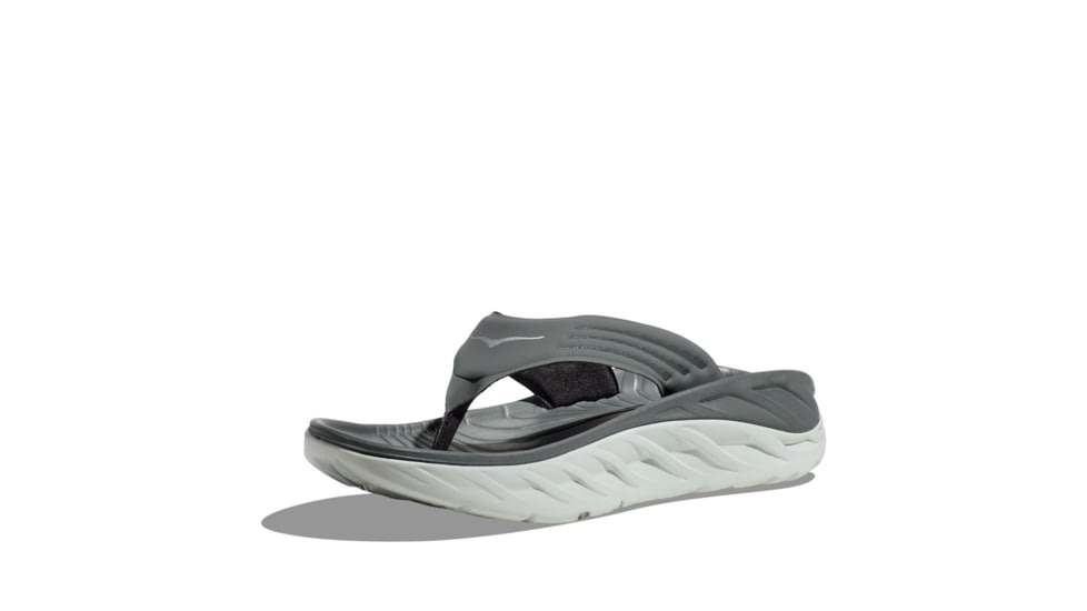 Hoka Ora Recovery Flip Sandal - Mens, Balsam Green/Mercury, 10, 1099675-BGMR-10