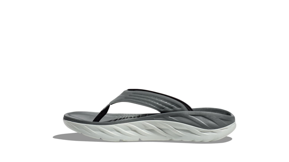 Hoka Ora Recovery Flip Sandal - Mens, Balsam Green/Mercury, 10, 1099675-BGMR-10