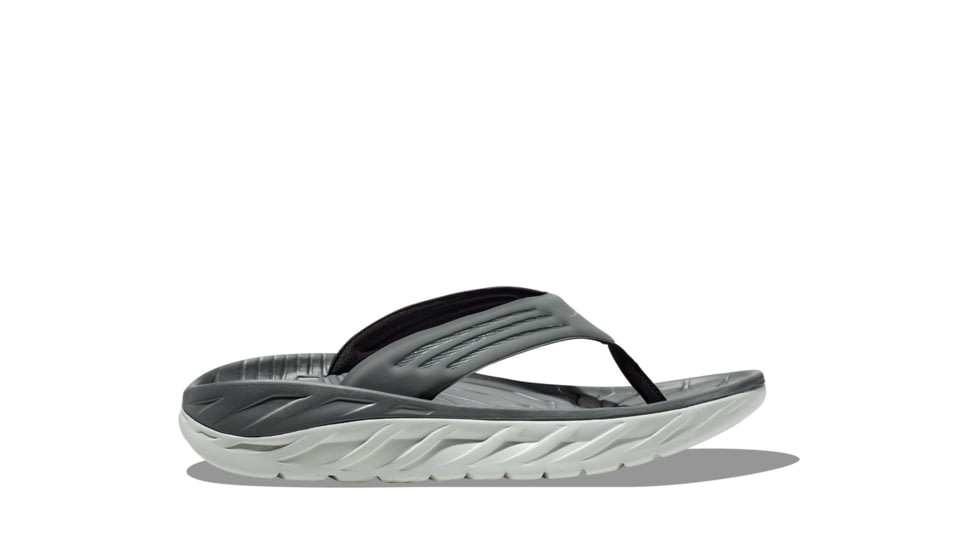 Hoka Ora Recovery Flip Sandal - Mens, Balsam Green/Mercury, 10, 1099675-BGMR-10