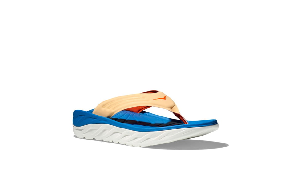 Hoka Ora Recovery Flip Sandal - Mens, Impala/Coastal Sky, 13, 1099675-ICSK-13