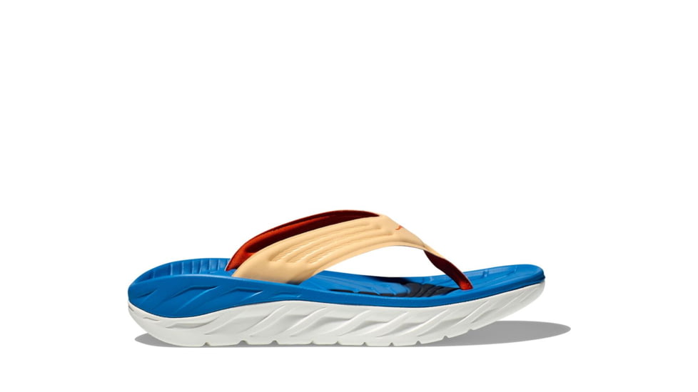 Hoka Ora Recovery Flip Sandal - Mens, Impala/Coastal Sky, 13, 1099675-ICSK-13