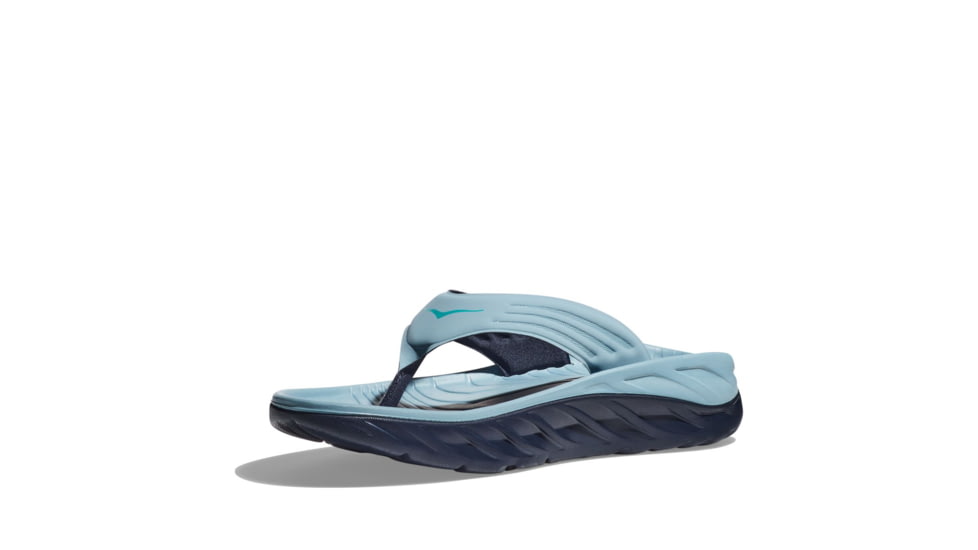 Hoka Ora Recovery Flip Sandal - Mens, Stone Blue/Outer Space, 9, 1099675-SBOS-09