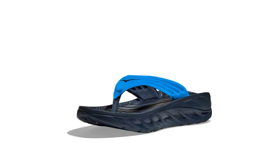 Hoka Ora Recovery Flip Shoes - Mens, Diva Blue/Outer Space, 10, 1099675-DBOSP-10