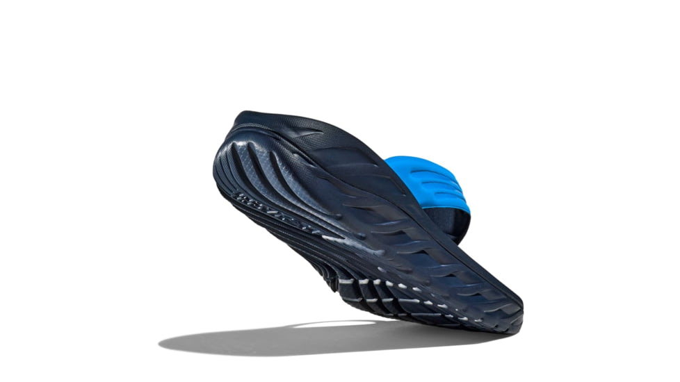Hoka Ora Recovery Flip Shoes - Mens, Diva Blue/Outer Space, 10, 1099675-DBOSP-10