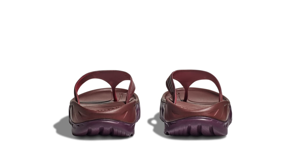 Hoka Ora Recovery Flip Shoes - Mens, Spice/Raisin, 10, 1099675-SCRS-10