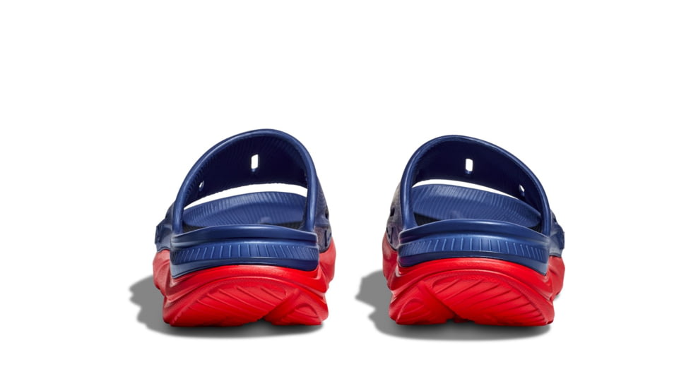 Hoka Ora Recovery Slide 3, Bellwether Blue/Red Alert, 06/08, 1135061-BBRA-06/08