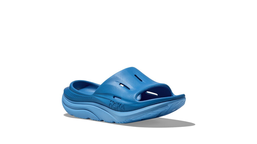 Hoka Ora Recovery Slide 3, Coastal Sky/All Aboard, 10/12, 1135061-CSAA-10/12