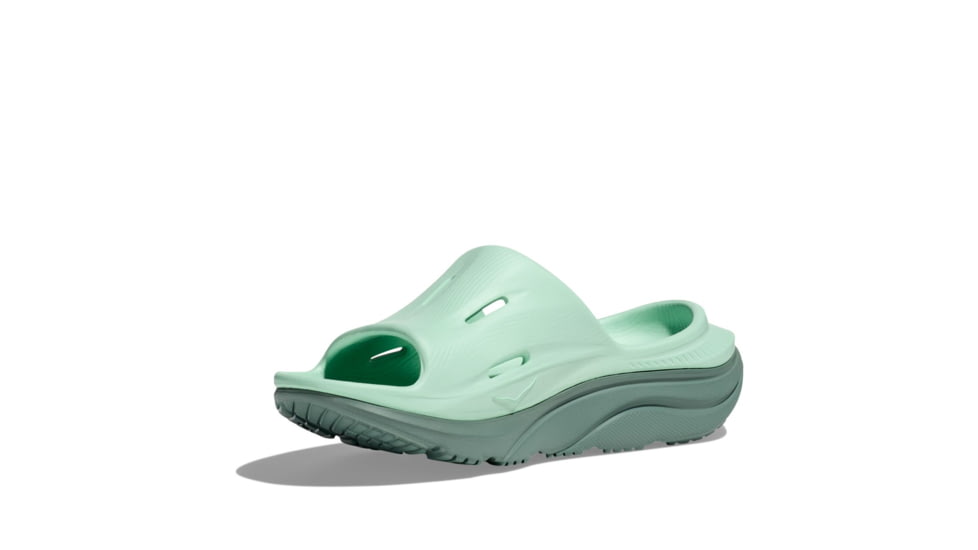 Hoka Ora Recovery Slide 3, Mist Green/Trellis, 12/14, 1135061-MGTR-12/14