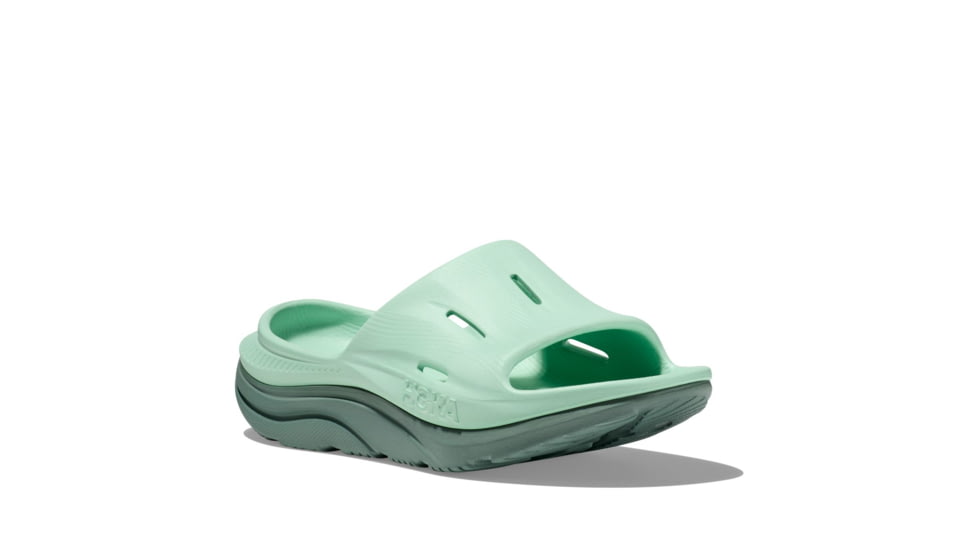 Hoka Ora Recovery Slide 3, Mist Green/Trellis, 12/14, 1135061-MGTR-12/14