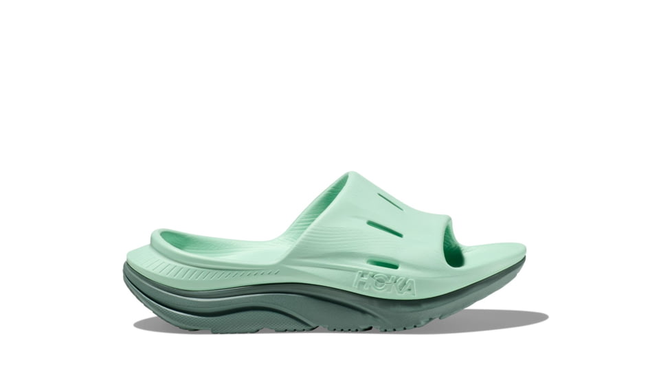 Hoka Ora Recovery Slide 3, Mist Green/Trellis, 12/14, 1135061-MGTR-12/14