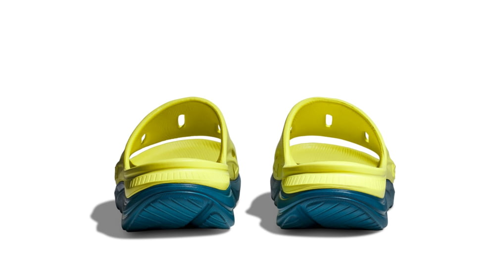Hoka Ora Recovery Slide 3 Shoes - Unisex, Evening Primrose/Deep Lagoon, 12/14, 1135061-EPDL-12/14