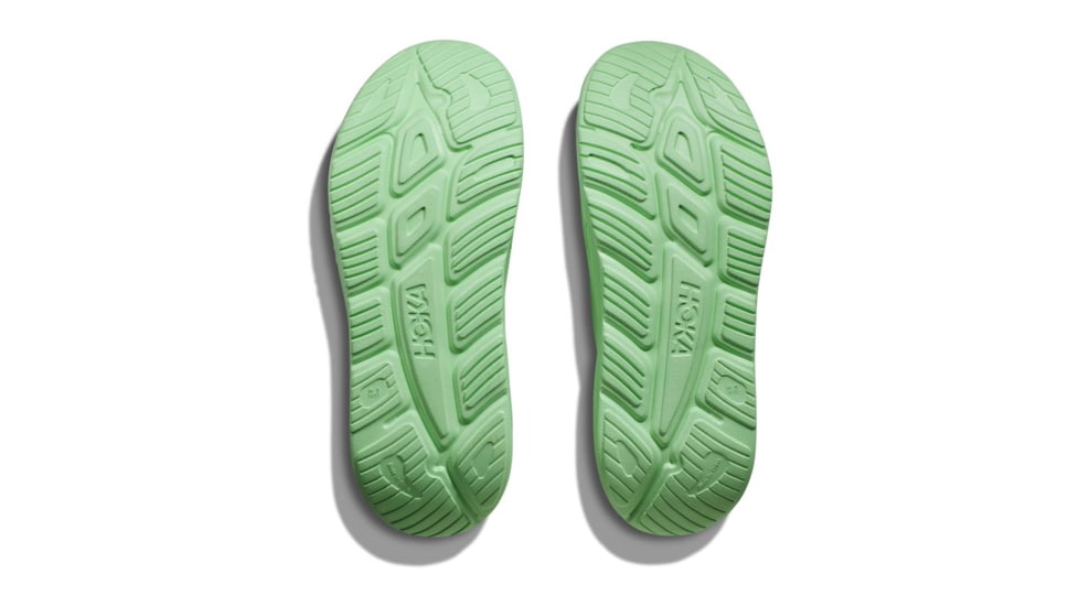 Hoka Ora Recovery Slide 3 Shoes - Unisex, Lime Glow/Lime Glow, 13/15, 1135061-LGLGL-13/15