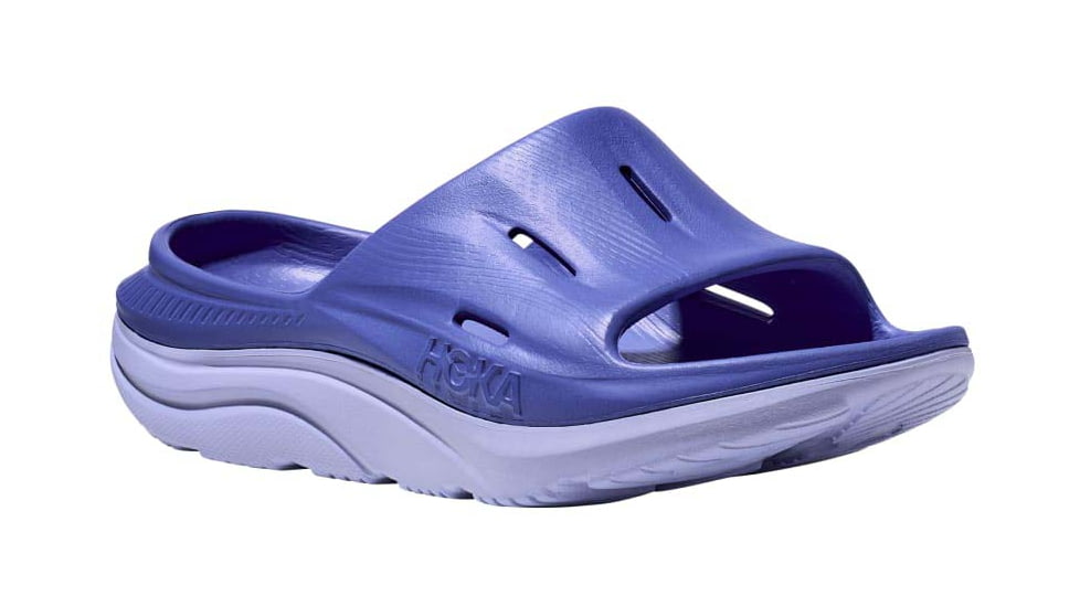 Hoka Ora Recovery Slide 3 Shoes - Unisex, Stellar Blue /Mirage, 11, 1135061-SLLR-11/13