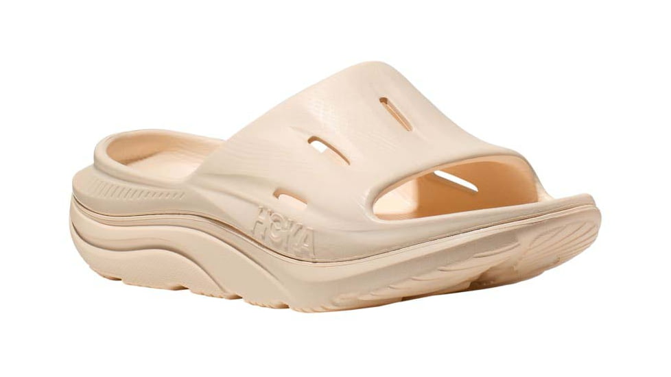 Hoka Ora Recovery Slide 3 Shoes - Unisex, Vanilla/Vanilla, 4, 1135061-VLV-04/06
