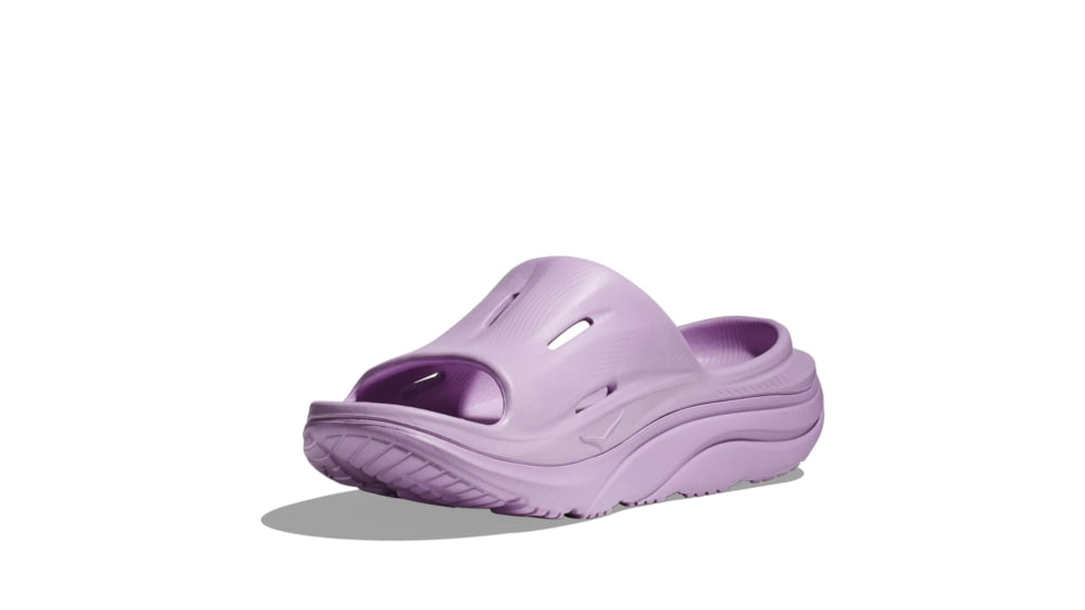 Hoka Ora Recovery Slide 3 Shoes - Unisex, Violet Bloom/Violet Bloom, 06/08, 1135061-VBVBL-06/08