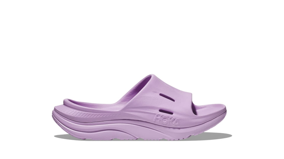 Hoka Ora Recovery Slide 3 Shoes - Unisex, Violet Bloom/Violet Bloom, 06/08, 1135061-VBVBL-06/08