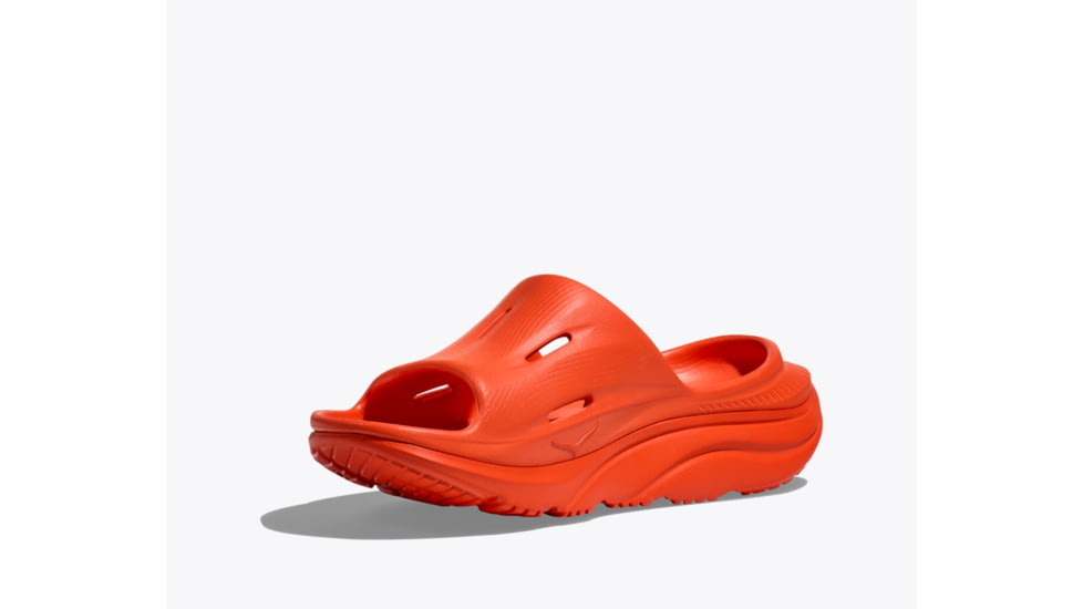 Hoka Ora Recovery Slide 3, Vibrant Orange/Vibrant Orange, 10/12, 1135061-VOVO-10/12