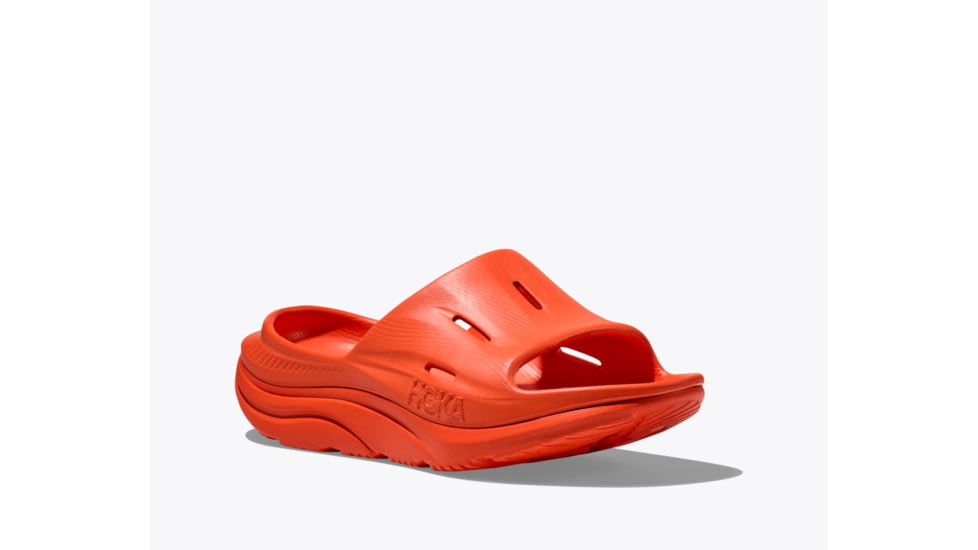 Hoka Ora Recovery Slide 3, Vibrant Orange/Vibrant Orange, 10/12, 1135061-VOVO-10/12