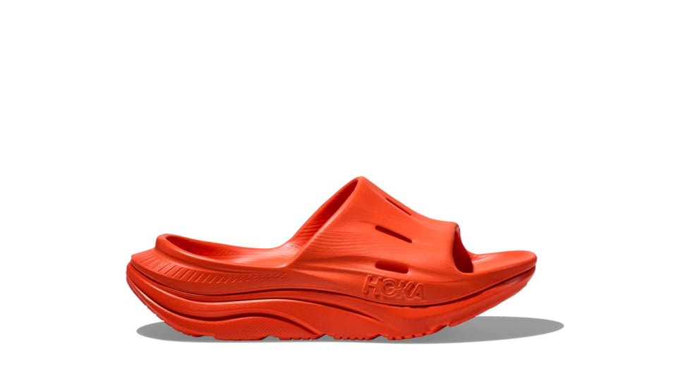 Hoka Ora Recovery Slide 3, Vibrant Orange/Vibrant Orange, 10/12, 1135061-VOVO-10/12