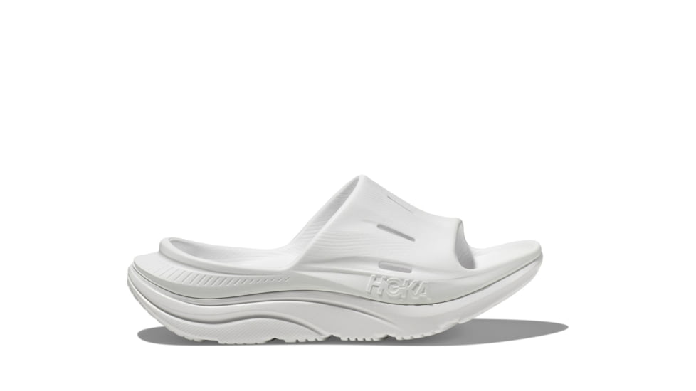 Hoka Ora Recovery Slide 3, White/White, 04/06, 1135061-WWH-04/06