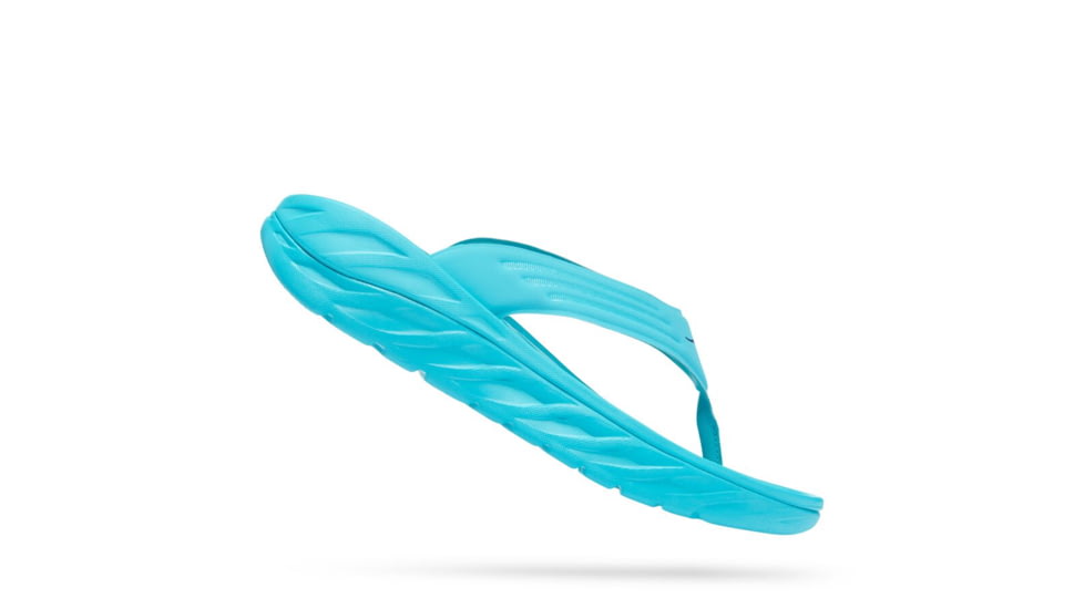 Hoka Recovery Flip - Mens, Scuba Blue / Bellwether Blue, 14, 1099675-SBBB-14