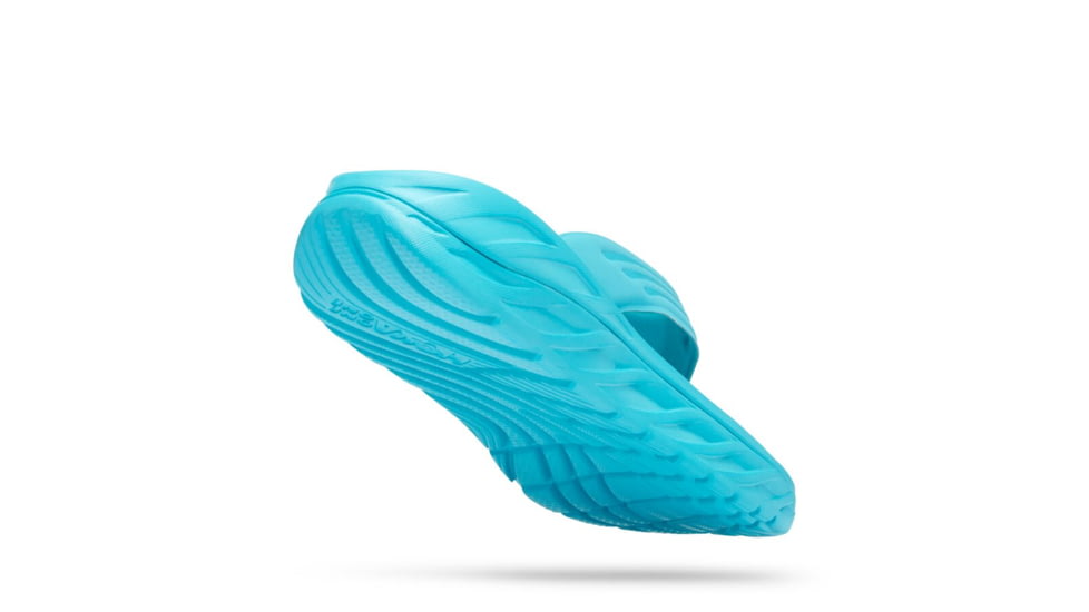 Hoka Recovery Flip - Mens, Scuba Blue / Bellwether Blue, 14, 1099675-SBBB-14