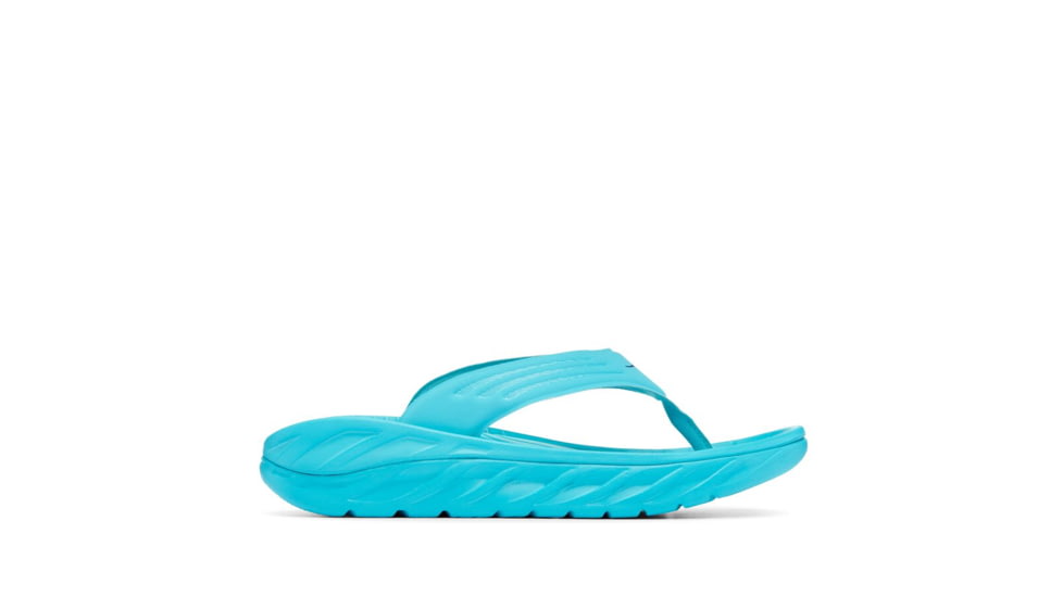 Hoka Recovery Flip - Mens, Scuba Blue / Bellwether Blue, 10, 1099675-SBBB-10