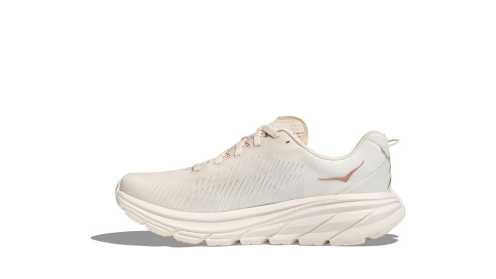 Hoka Rincon 3 Road Running Shoes - Womens, Eggnog/Rose Gold, 07B, 1119396-ERGL-07B