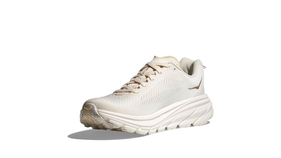 Hoka Rincon 3 Road Running Shoes - Womens, Eggnog/Rose Gold, 07B, 1119396-ERGL-07B