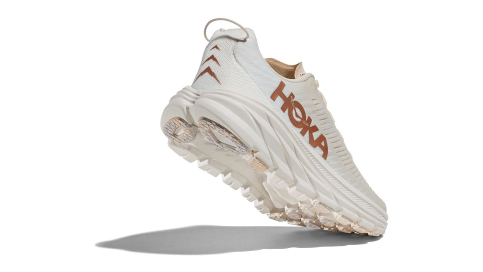 Hoka Rincon 3 Road Running Shoes - Womens, Eggnog/Rose Gold, 07B, 1119396-ERGL-07B