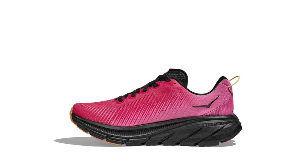 Hoka Rincon 3 Road Running Shoes - Womens, Raspberry/Strawberry, 08B, 1119396-RSRW-08B