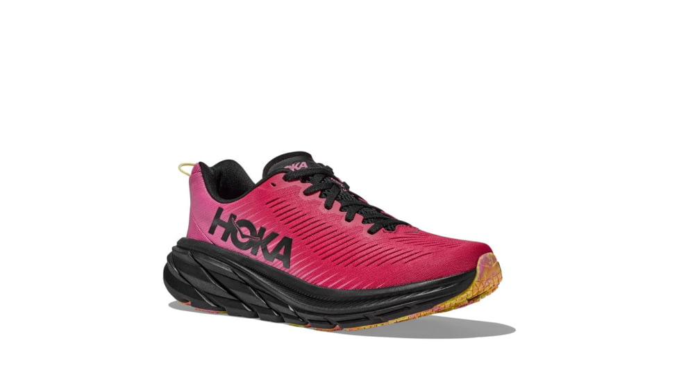 Hoka Rincon 3 Road Running Shoes - Womens, Raspberry/Strawberry, 08B, 1119396-RSRW-08B