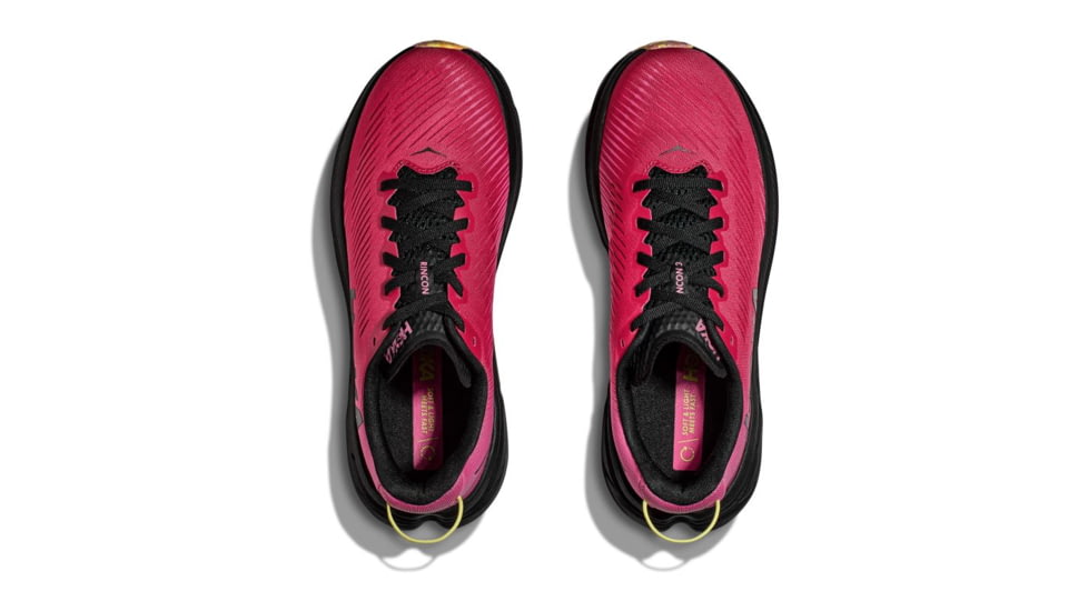 Hoka Rincon 3 Road Running Shoes - Womens, Raspberry/Strawberry, 08B, 1119396-RSRW-08B