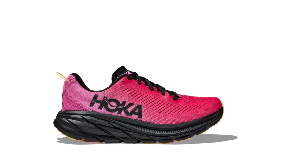 Hoka Rincon 3 Road Running Shoes - Womens, Raspberry/Strawberry, 08B, 1119396-RSRW-08B