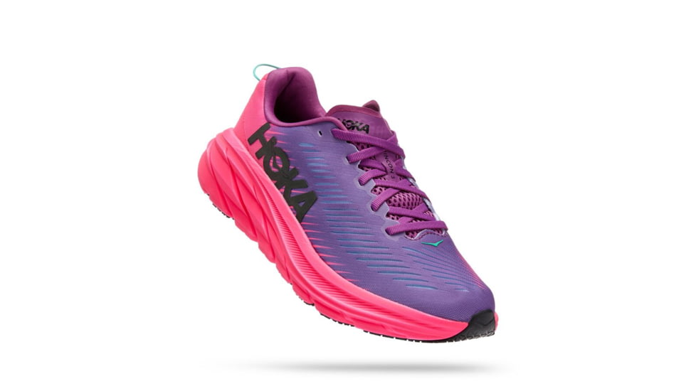 Hoka Rincon 3 Road Running - Womens, Beautyberry / Knockout Pink, 06B, 1119396-BKPNK-06B