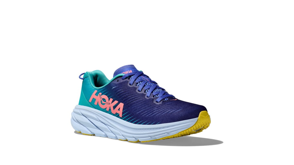 Hoka Rincon 3 Road Running - Womens, Bellwether Blue/Ceramic, 9B, 1119396-BBCRM-09B