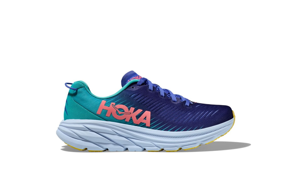 Hoka Rincon 3 Road Running - Womens, Bellwether Blue/Ceramic, 10B, 1119396-BBCRM-10B