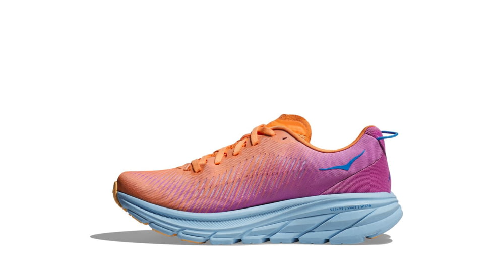 Hoka Rincon 3 Road Running - Womens, Mock Orange/Cyclamen, 8B, 1119396-MOCY-08B