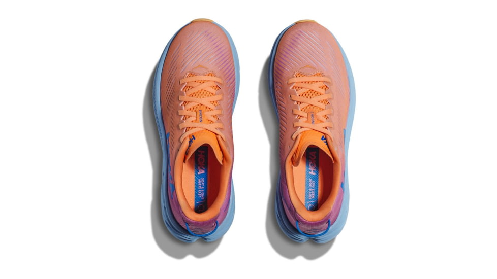 Hoka Rincon 3 Road Running - Womens, Mock Orange/Cyclamen, 8B, 1119396-MOCY-08B