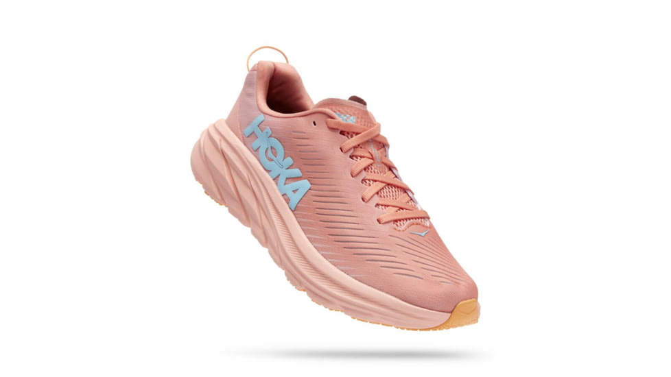 Hoka Rincon 3 Road Running - Womens, Shell Coral / Peach Parfait, 06.5B, 1119396-SCPP-06.5B