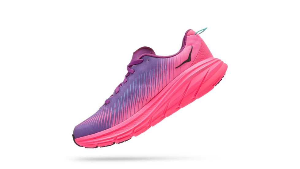 Hoka Rincon 3 Wide Road Running - Womens, Beautyberry / Knockout Pink, 09D, 1121371-BKPNK-09D