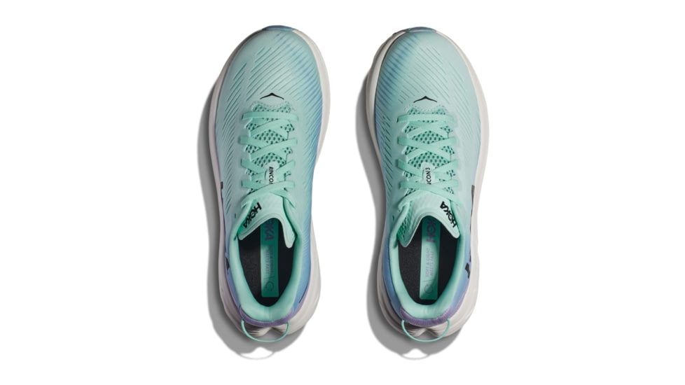 Hoka Rincon 3 Road Running Shoes - Womens, Sunlit Ocean/Airy Blue, 12B, 1119396-SOAB-12B