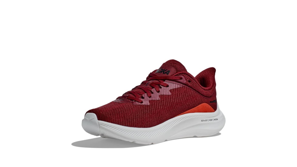 Hoka Solimar Road Running Shoes - Mens, Cabernet/Red Alert, 14D, 1123074-CRAL-14D