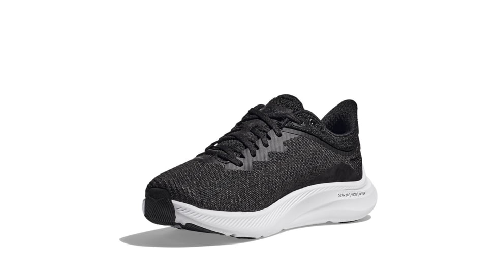 Hoka Solimar Road Running Shoes - Womens, Black/White, 6.5, 1123075-BWHT-06.5B